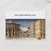 CARTE DE VISITE LA VILLE IDÉALE / RENAISSANCE ARCHITECTURE, ARCHIT (Dos)