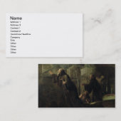 Carte De Visite La vision de St Francis de Paola (Devant / Derrière)