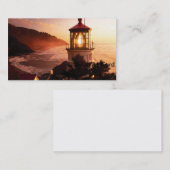 Carte De Visite La vue de phare (Devant / Derrière)
