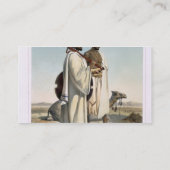 Carte De Visite L'Ababda, nomades du désert oriental de Thebaid, (Dos)