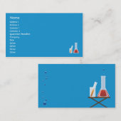 Carte De Visite Laboratoire - affaires (Devant / Derrière)