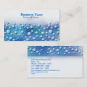 Carte De Visite Laboratoire Cool des sciences modernes Pharmacie (Devant / Derrière)