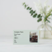Carte De Visite Laboratoire de chimie (Debout devant)