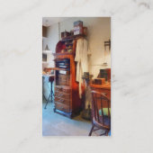 Carte De Visite Laboratoire dentaire avec manteau de laboratoire (Dos)