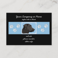 Labrador Retriever Black Peinture Original Chien A