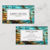 Carte De Visite Labradorite minimaliste (Devant / Derrière)