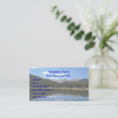 Carte De Visite Lac Echo Mt Evans Colorado (Debout devant)