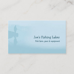 Carte De Visite Lac fishing