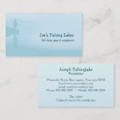 Carte De Visite Lac fishing (Devant / Derrière)