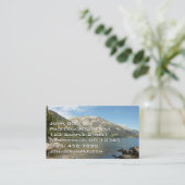 Carte De Visite Lac Jenny (Debout devant)