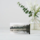 Carte De Visite Lac mirror, début de la matinée (Debout devant)