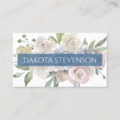 Carte De Visite Lac Misty | Jolie marque douce Dusty (Devant)