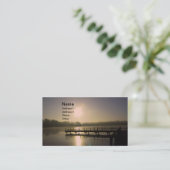 Carte De Visite Lac sunset (Debout devant)