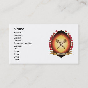 Carte De Visite Lacrosse Mandorla