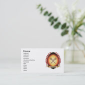 Carte De Visite Lacrosse Mandorla (Debout devant)