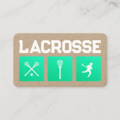 Carte De Visite Lacrosse Professional (Devant)