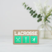 Carte De Visite Lacrosse Professional (Debout devant)