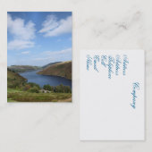 CARTE DE VISITE LACS (Devant / Derrière)