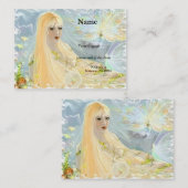 Carte De Visite Lady Autumn (Devant / Derrière)