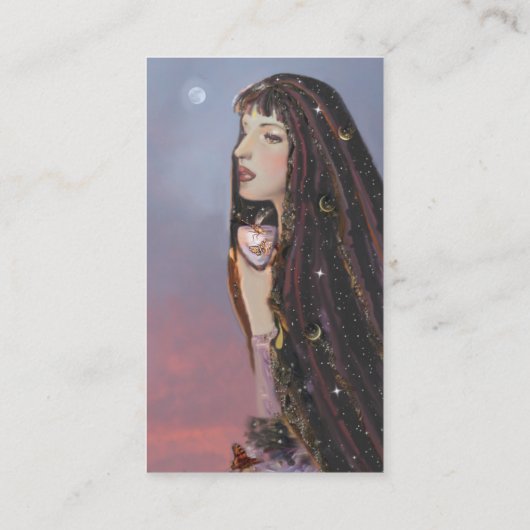 Carte de visite Lady Dusk (Dos)