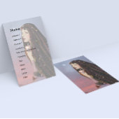 Carte de visite Lady Dusk