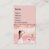 Carte De Visite Lady et Unicorn (Devant)