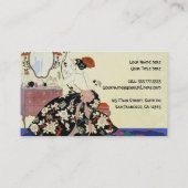 Carte De Visite Lady Glamor Art Déco, actrice ou maquilleur (Dos)