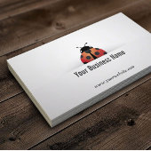 Carte de visite Ladybug simple