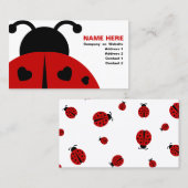 Carte De Visite ladybugz. (Devant / Derrière)
