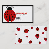 Carte De Visite ladybugz. (Devant / Derrière)