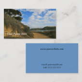 Carte De Visite Lagune Cloudscape (Devant / Derrière)