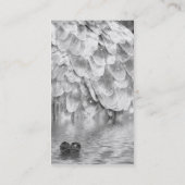 Carte De Visite L'aile et le coeur de l'ange ! (Dos)