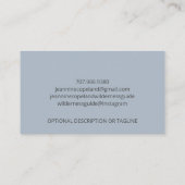 Carte De Visite Laisser L'Aventure Commencer À Porter Guide Wilder (Dos)