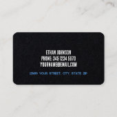 Carte De Visite Lait de ferme laitière (Dos)