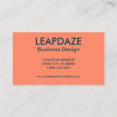 Carte De Visite LAKE GLENVILLE NC lune hexa (Dos)