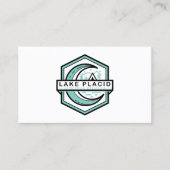 Carte De Visite LAKE PLACID lune hexa (Devant)