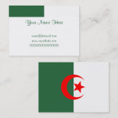 Carte De Visite L'Algérie (Devant / Derrière)