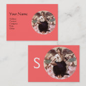 Carte De Visite L'allégorie de la poésie Fresco par Raffaello Sanz (Devant / Derrière)