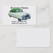 Carte De Visite L'Ambassadeur 1950 de Nash voiture ancienne (Devant / Derrière)