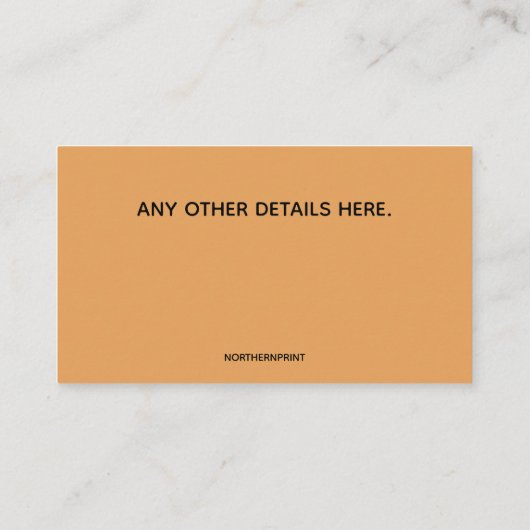 Carte De Visite Lame de scie circulaire à charpentier modifiable (Dos)