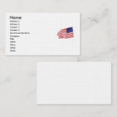 Carte De Visite L'Amérique 862 patriotiques (Devant / Derrière)