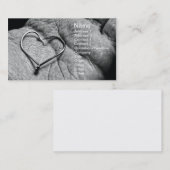 Carte De Visite L'amour du pêcheur (Devant / Derrière)