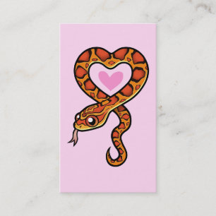 Carte De Visite L'amour du serpent