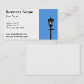 Carte De Visite Lampadaire (Devant / Derrière)