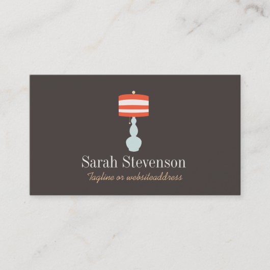 Carte De Visite Lampe (Devant)