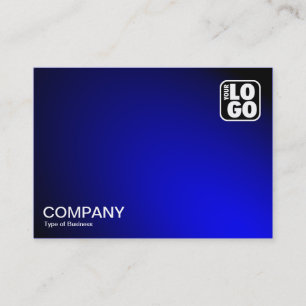 Carte De Visite Lampe à angle lumineux - Bleu