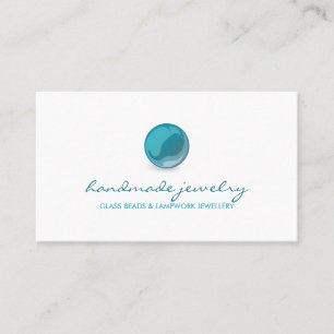 Carte De Visite Lampe de boutique de perles bijoux artisanaux