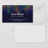 Carte De Visite Lampes à cordes modernes (Devant / Derrière)