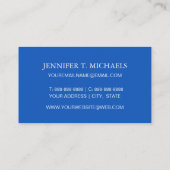 Carte De Visite L'amusement Shell modèlent (Dos)