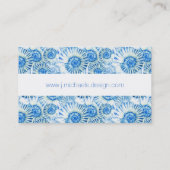 Carte De Visite L'amusement Shell modèlent (Dos)